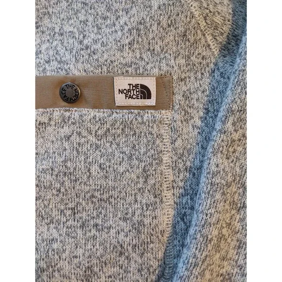 2021 North Face Men Gordon Lyons Full Zip 3XL Beige Sand Long Sleeve Fleece NEW
